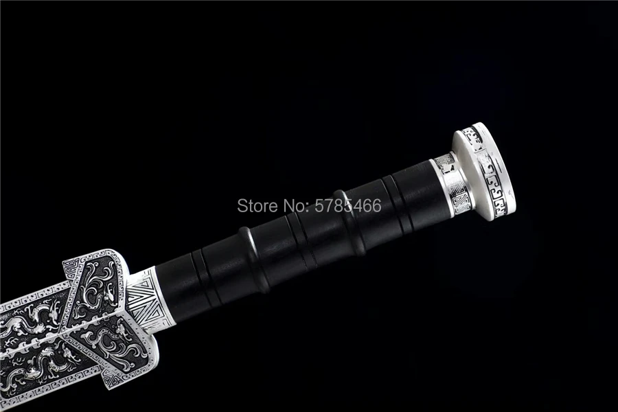 Китайский Меч кунгфу Дао синий 1095 высокомарганцевый стальной острый меч Хань