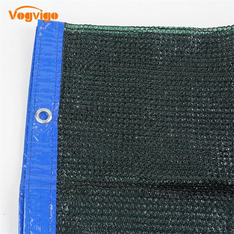 1 шт. PE пластик темно-зеленых насаждений теплоизоляция затеняющая сетка