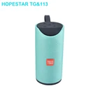 Уличная Портативная Беспроводная колонка Hopestar TG113 10 Вт, Bluetooth-совместимая колонка, FM-радио, музыкальный стерео сабвуфер, Прямая поставка