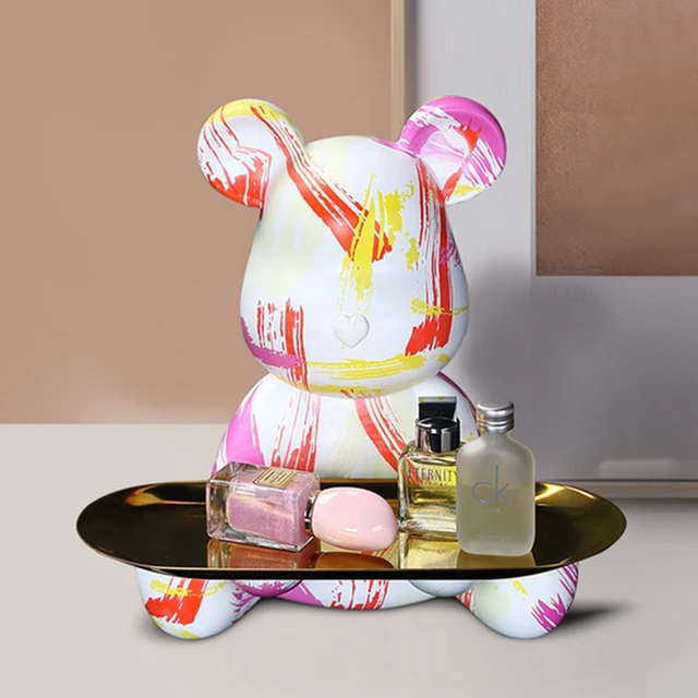 Graffiti Bear Nordic Decorative Tray 2
