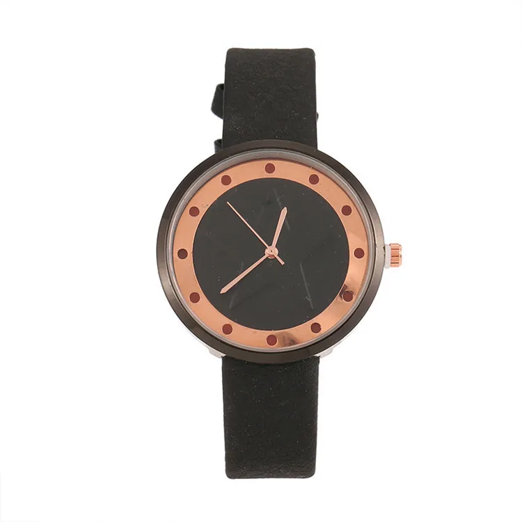 

2020 Hot Sale Real Fashion Ladies Watch Star Pattern Two Quartz Strap Personality Pentagram Multicolor Dial