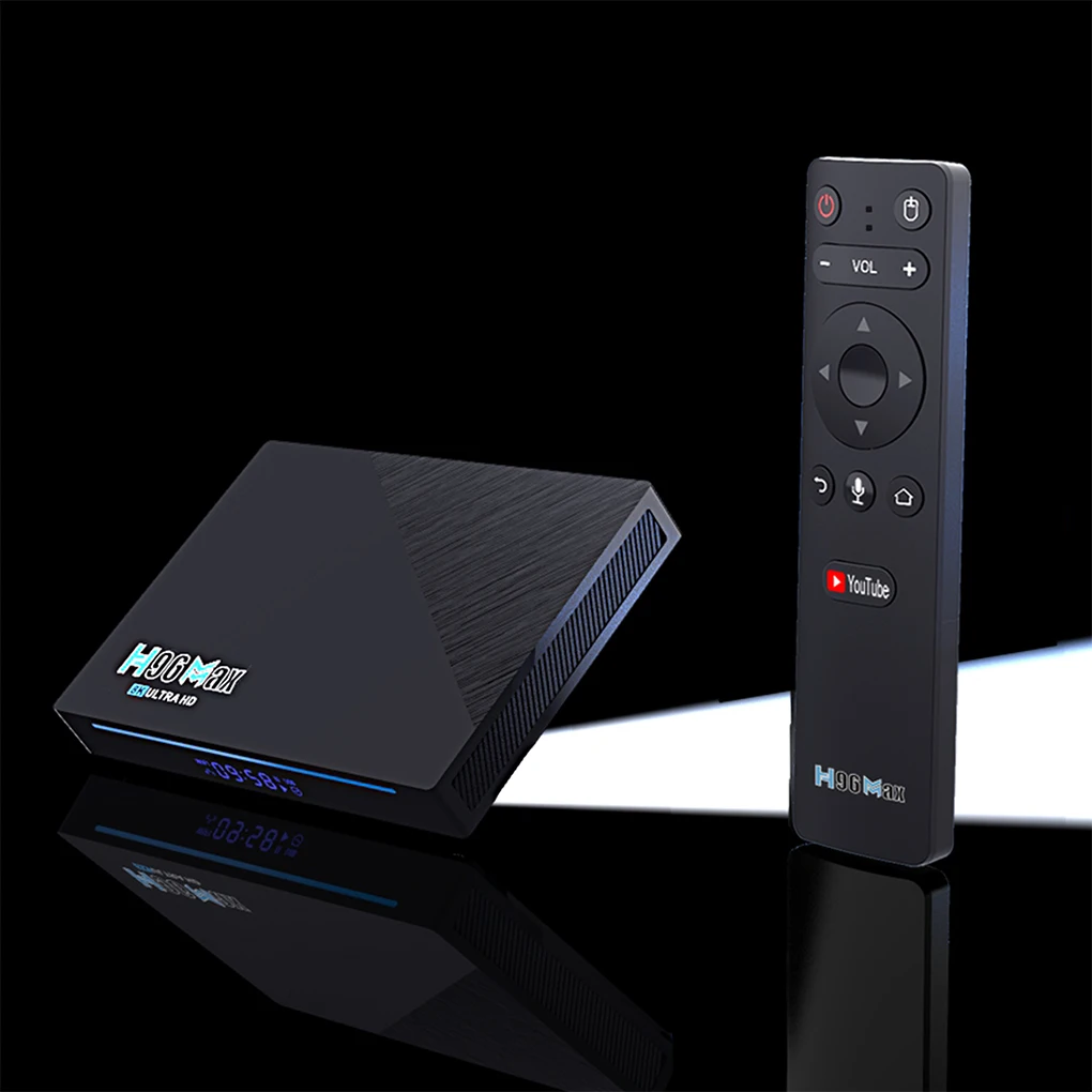 

H96 MAX RK3566 Smart TV Box Android 11 8GB RAM 64GB 4GB 32GB Support 1080p 8K 24fps Google Play Youtube H96Max Media Player
