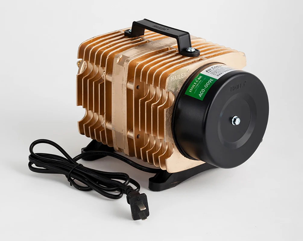 

ACO-009E 160W Air Compressor Electrical Magnetic Air Pump for CO2 Laser Engraving Cutting Machine
