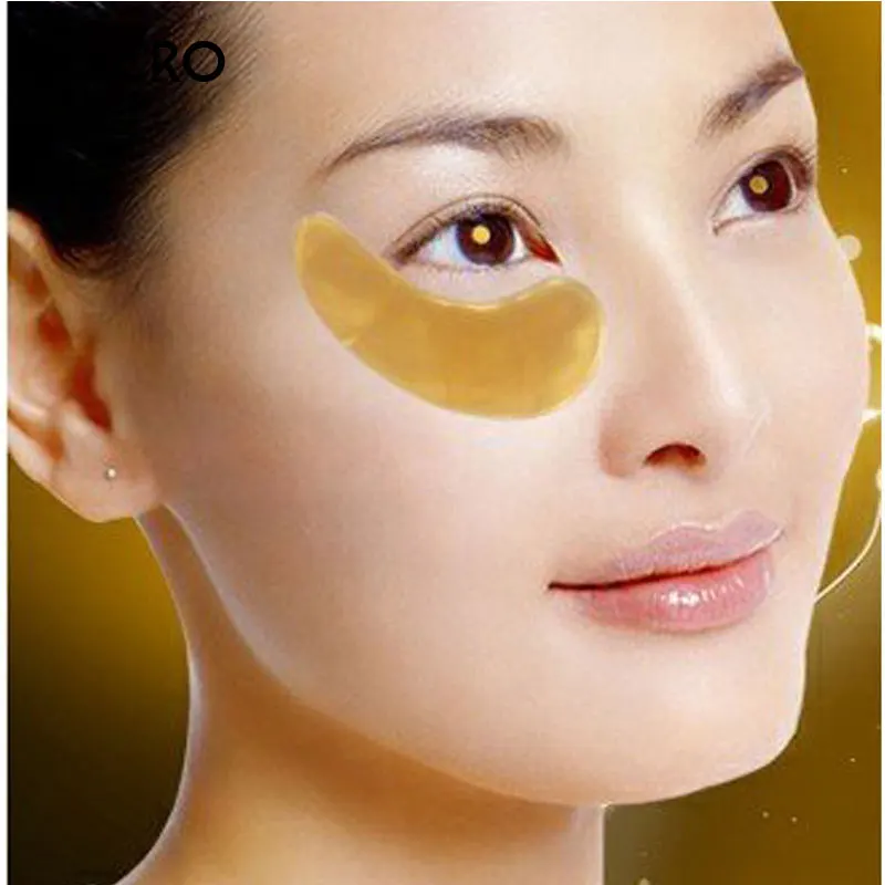 

EFERO 15Pair Gold Collagen Eye Mask Eye Patches Remove Dark Circles Moisturizing Anti-Puffiness Gel Essence Eyes Mask Face Care