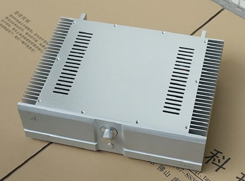 BRZHIFI BZ4312A2 алюминиевый чехол с двойным радиатором для усилителя мощности класса A