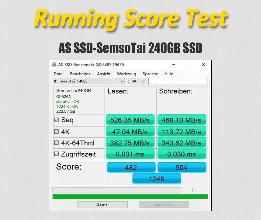 SemsoTai SSD 120 ГБ 240 ГБ 480 ГБ 960 ГБ hdd 2,5 жесткий диск Sata 3,0 6 ГБ/сек. 500 Гб твердотельных дисков