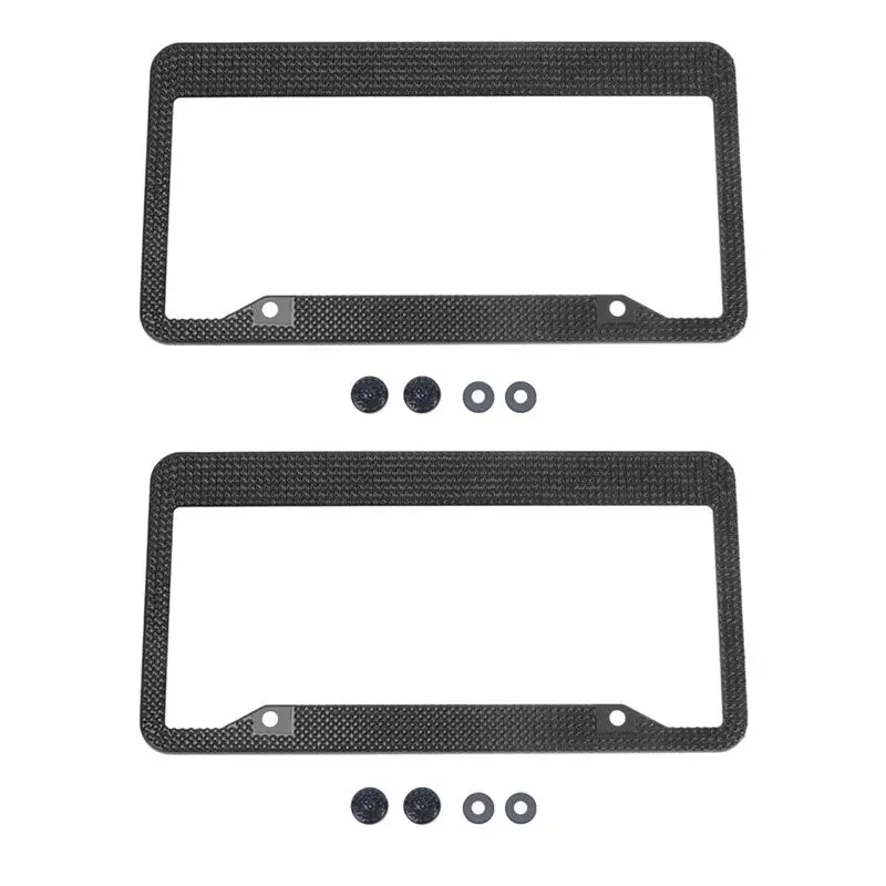 2 шт. американская рамка для номерного знака из нержавеющей стали США