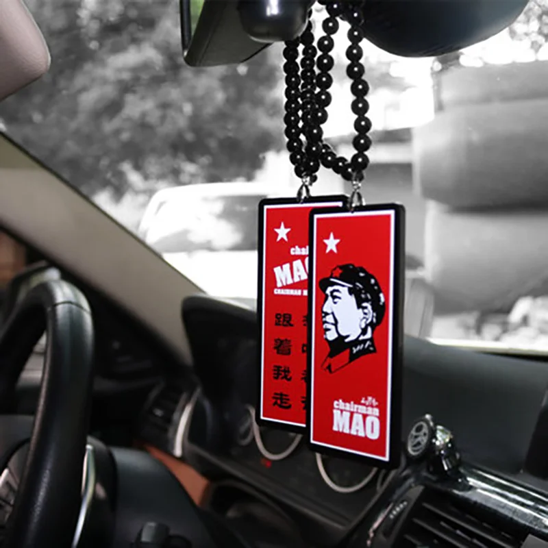 Noizzy Mao Zedong Red Revolution украшение для автомобиля из Китая аксессуары подвеска зеркала