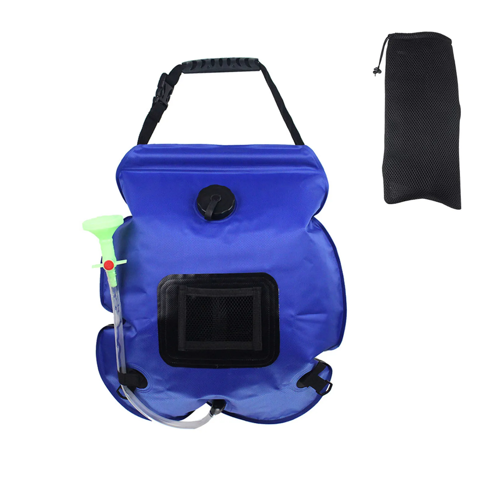 

Shower Bag Large Capacity Heated PVC Hiking Outdoor Camping Portable Foldable Removable Mountaineering Solar Energy Leakproof
