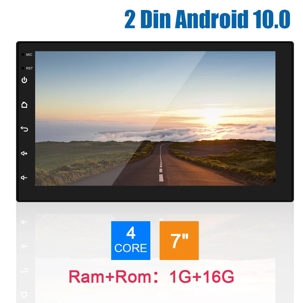 Автомобильный mp5-плеер 12 В DVD FM-радио аудио автостерео 2 Din умный Wi-Fi 7-дюймовый