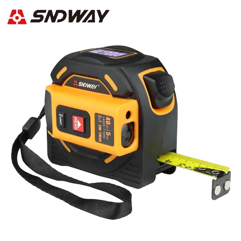 Лазер SNDWAY дальномер мерной ленты SW TM40 самокалибровочное непрерывное