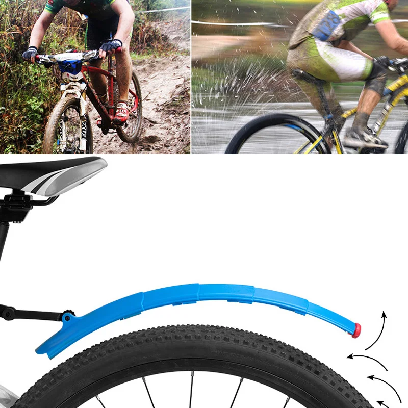 Горячие велосипедные Крылья MTB Телескопические Складные передние и задние