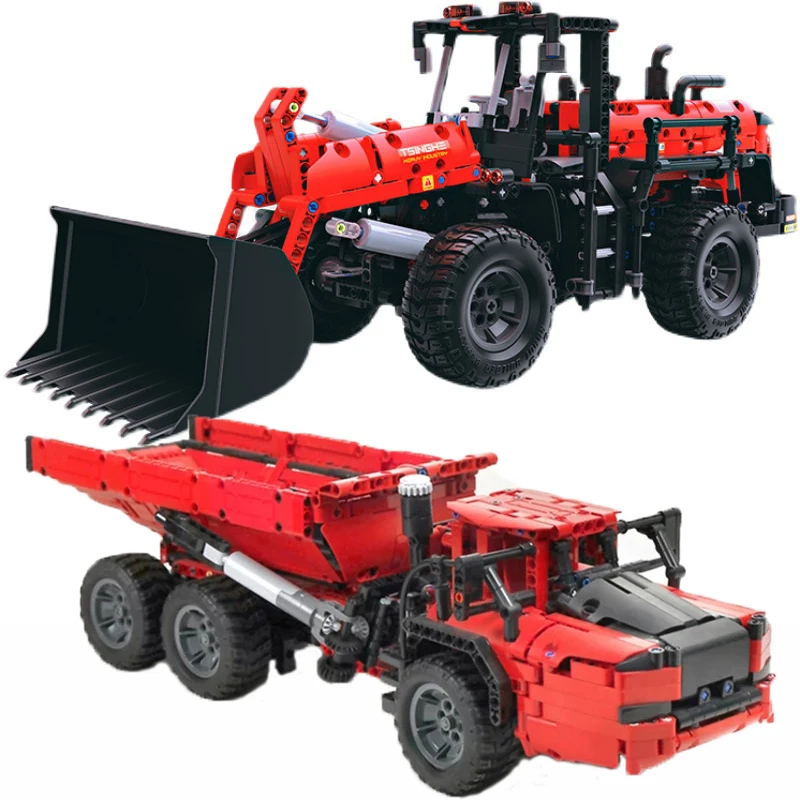 

Конструктор детский, грузовик-конструктор, Инженерная техника