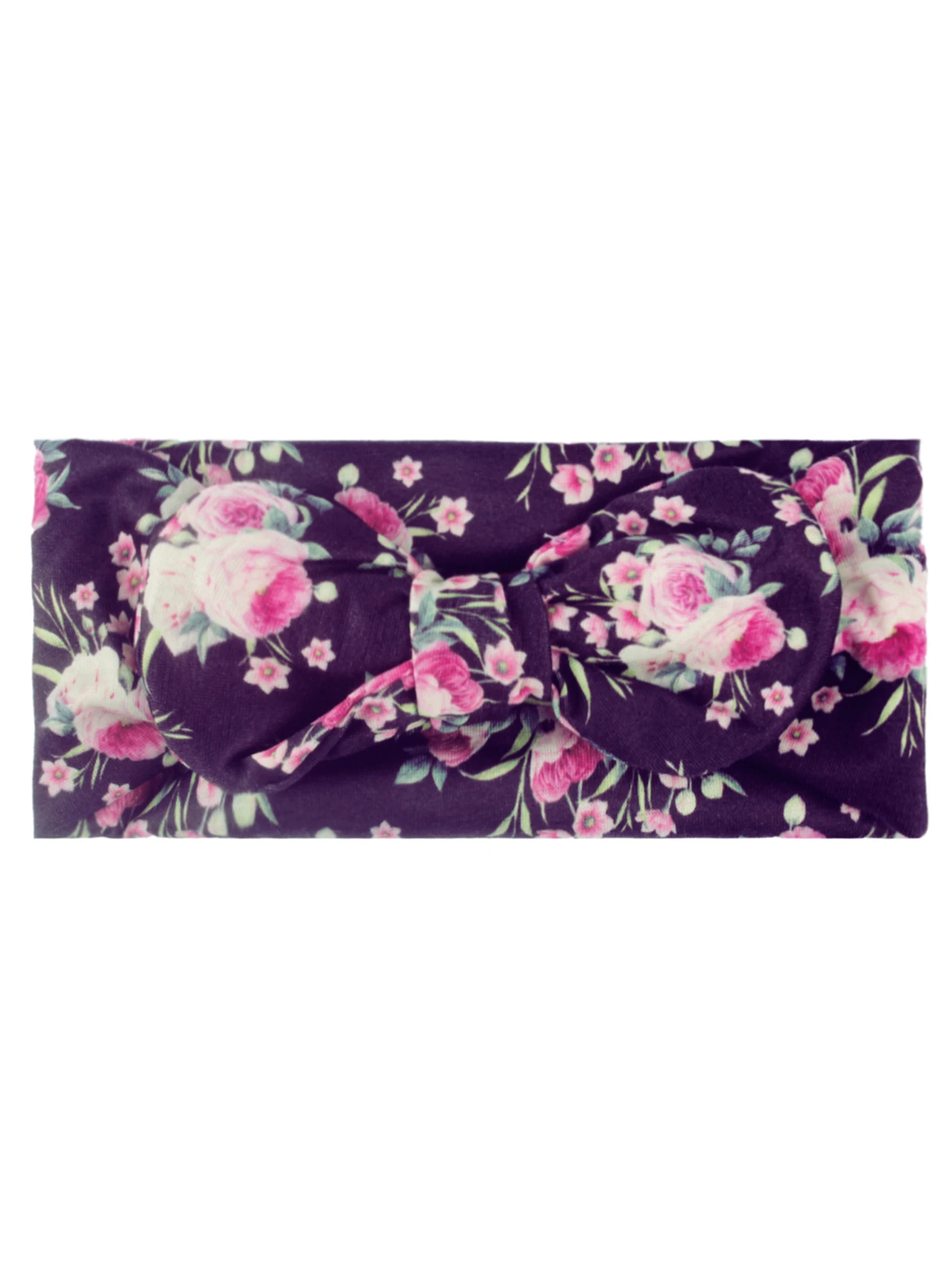 

Baby Girl Bow Headbands, Newborn Knotted Floral Head Wraps Soft Elastic Hairband for Infant