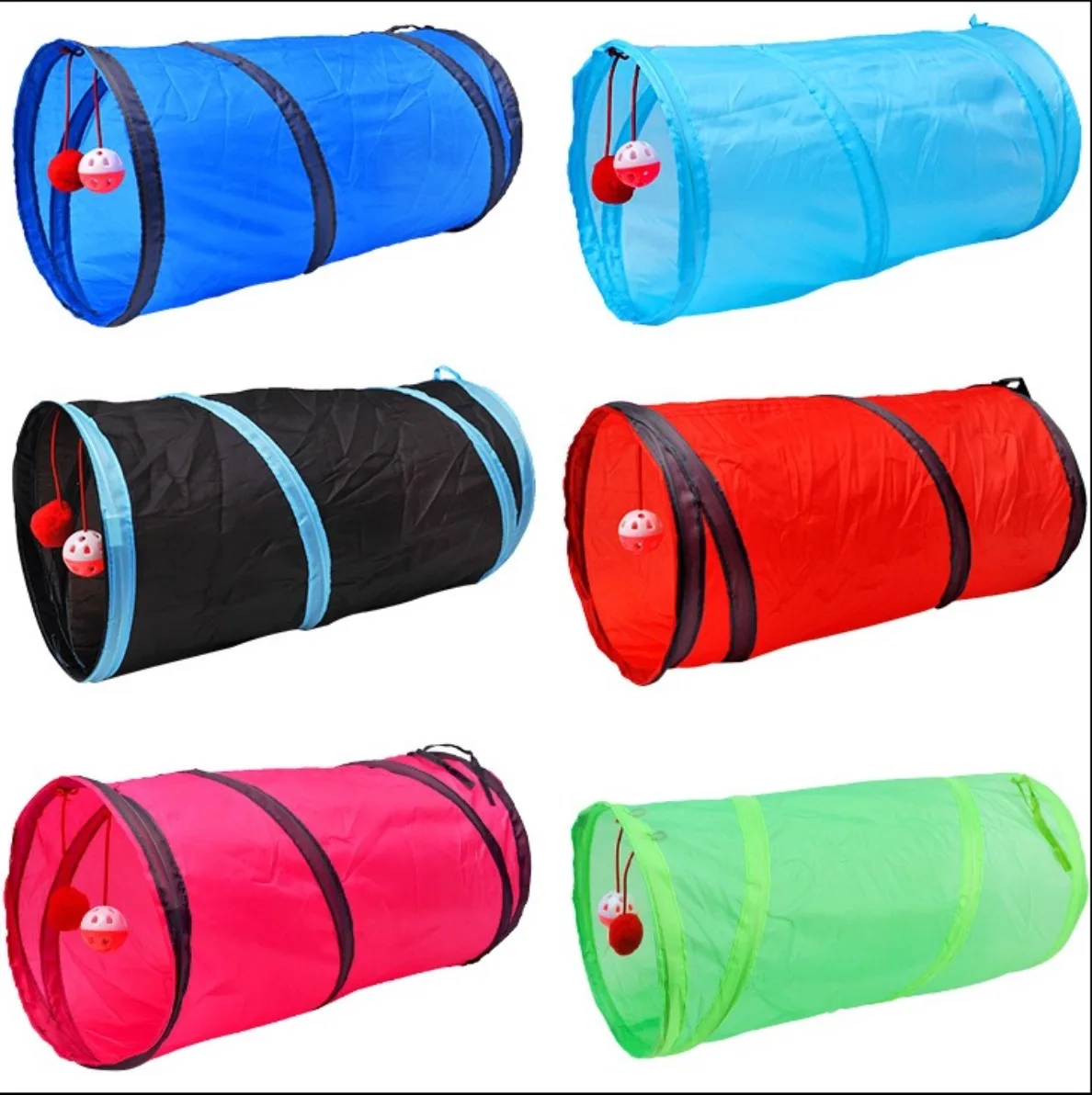 Туннели для кошек игрушки забавные Домашние животные 2-ходовой туннель игровой