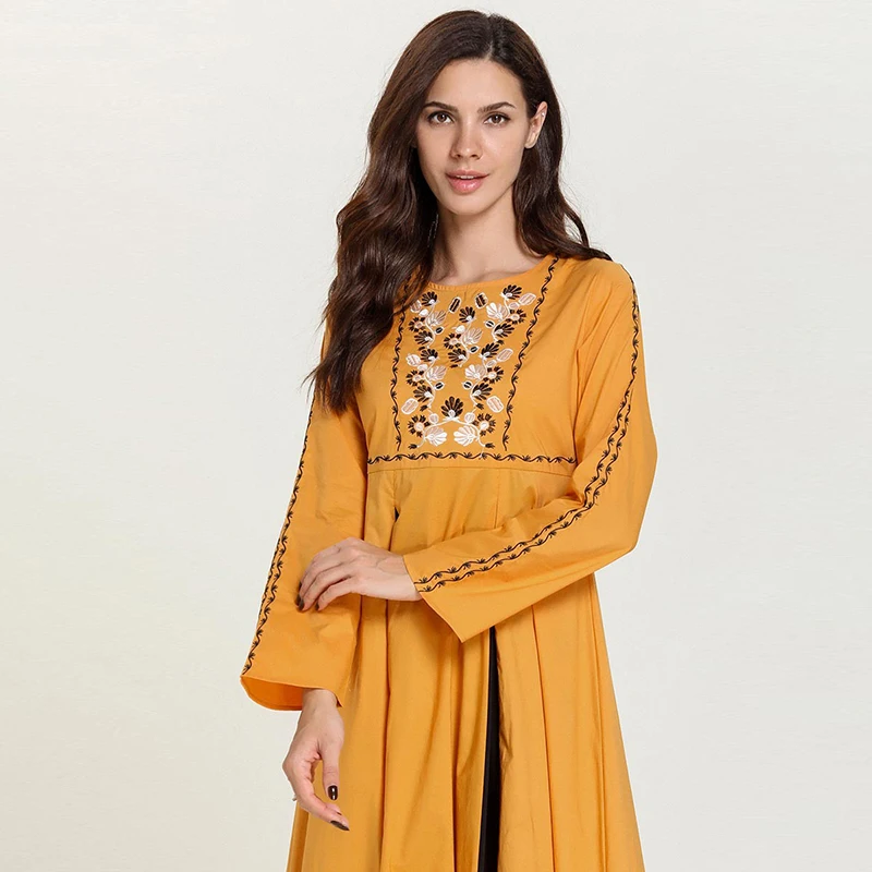 Женское платье в мусульманском стиле женская одежда Пакистане|Мусульманская