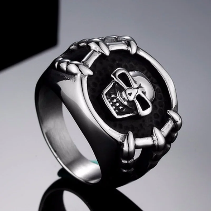 Кольцо из нержавеющей стали стимпанк кольца для мужчин ювелирные изделия