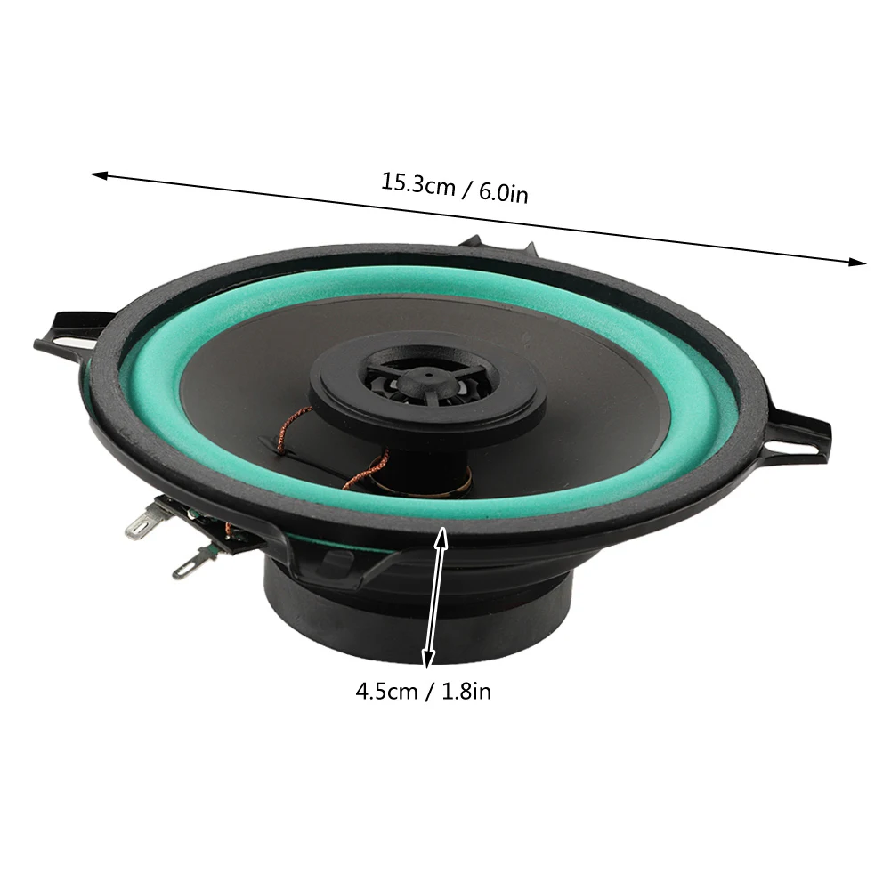 5 дюймов 100 Вт автомобиля HiFi коаксиальный твитер супер Мощность громкий Динамик