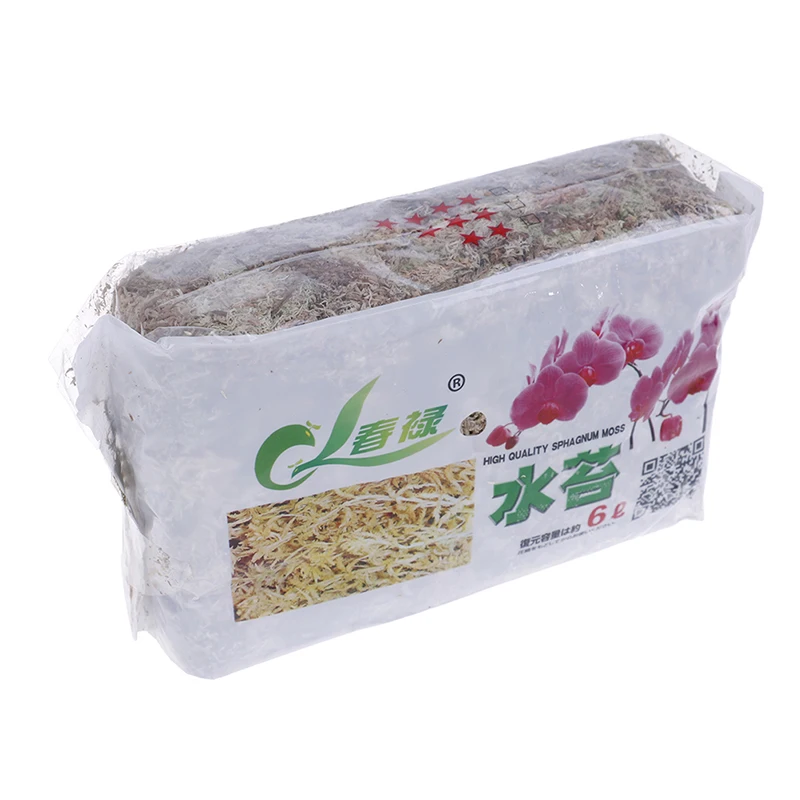 Органическое удобрение 6 л для орхидеи фаленопсис сфагнум Садовые