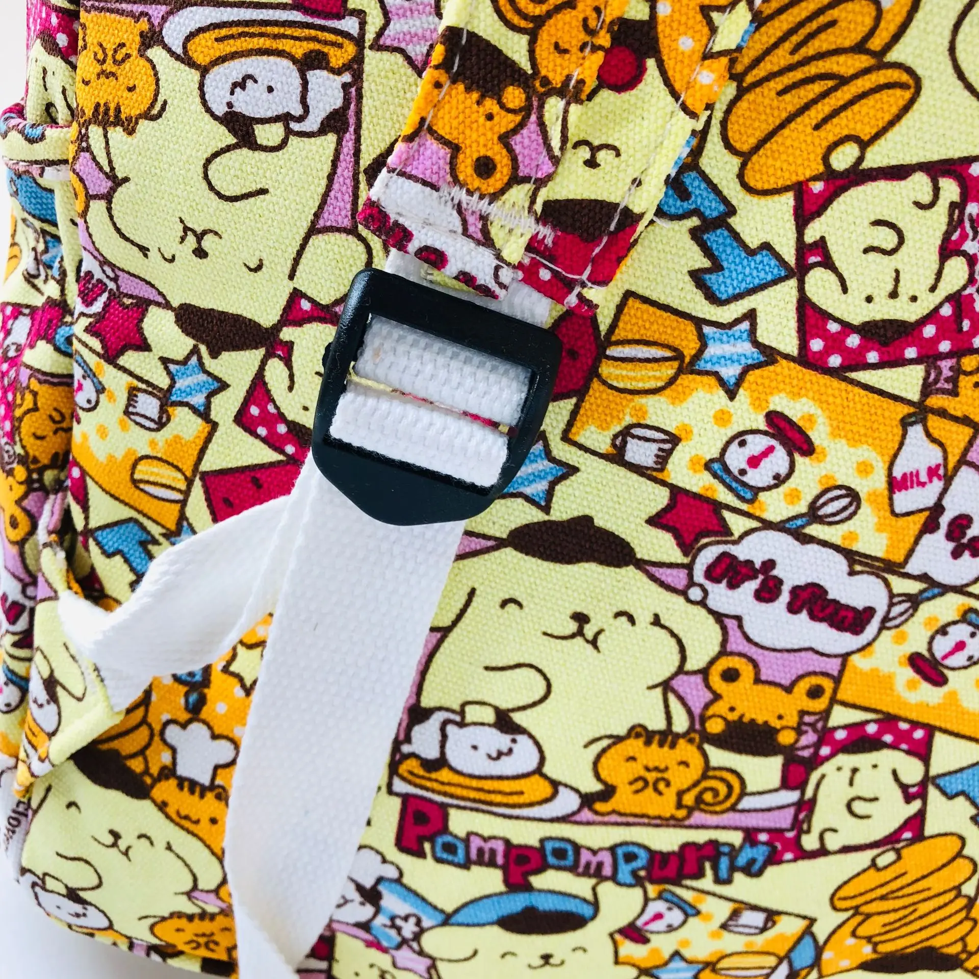 15*29*40 см 450 Марка pom-Pom Purin тапочки в виде персонажа аниме холщовый рюкзак дорожный плюшевая сумка в виде котенка