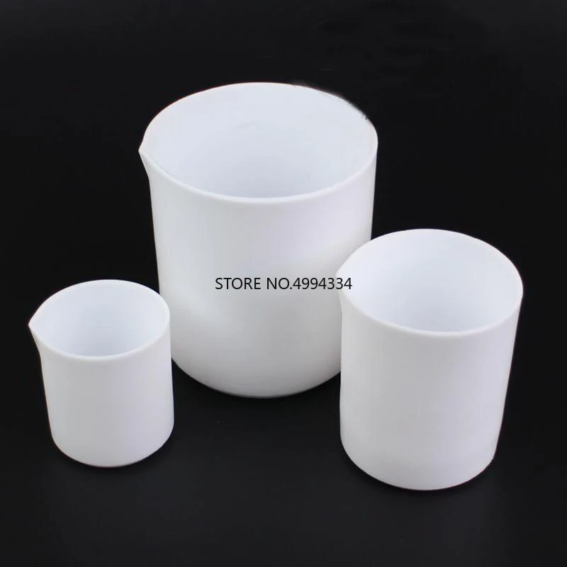 Лабораторный стакан из нового материала 100% лабораторный Стакан Из ПТФЭ