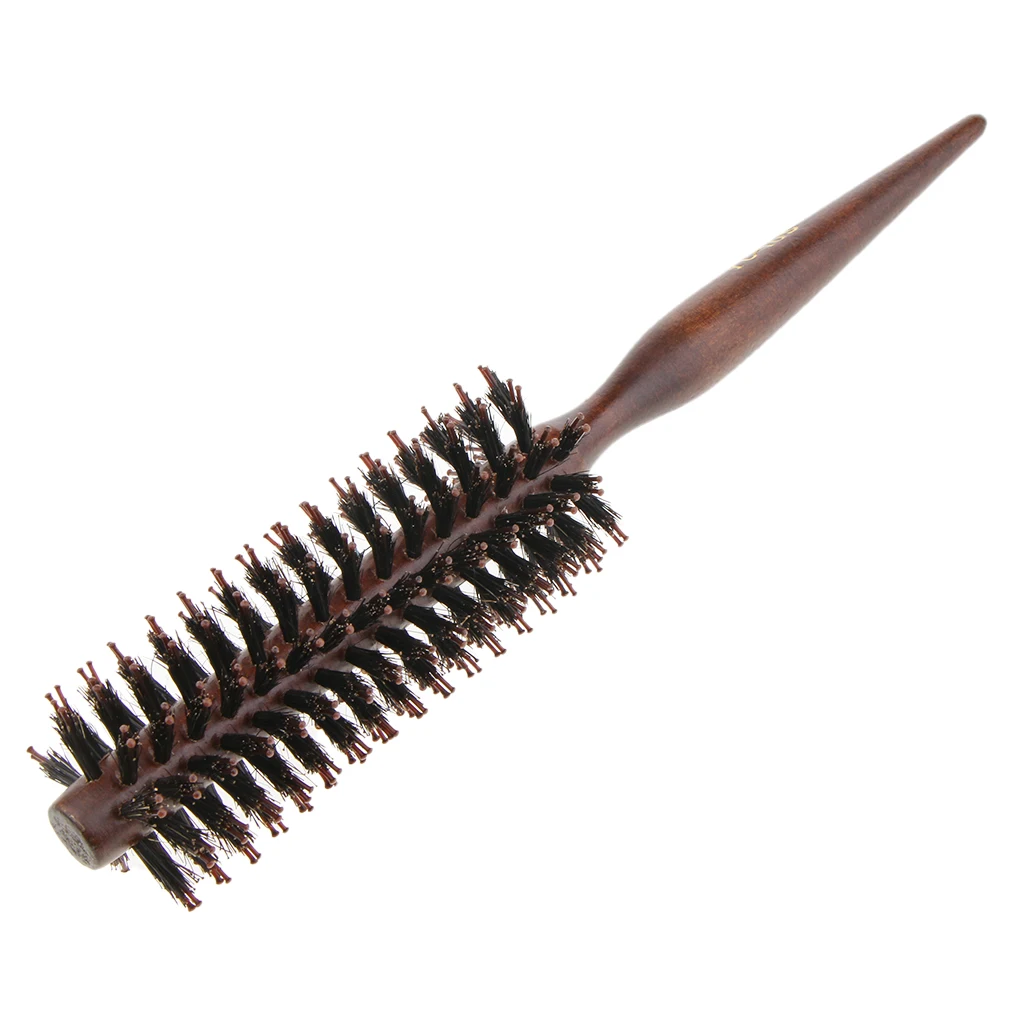 

1pc Round Hairbrush Hairdressing Hair Curling Rolling Brush