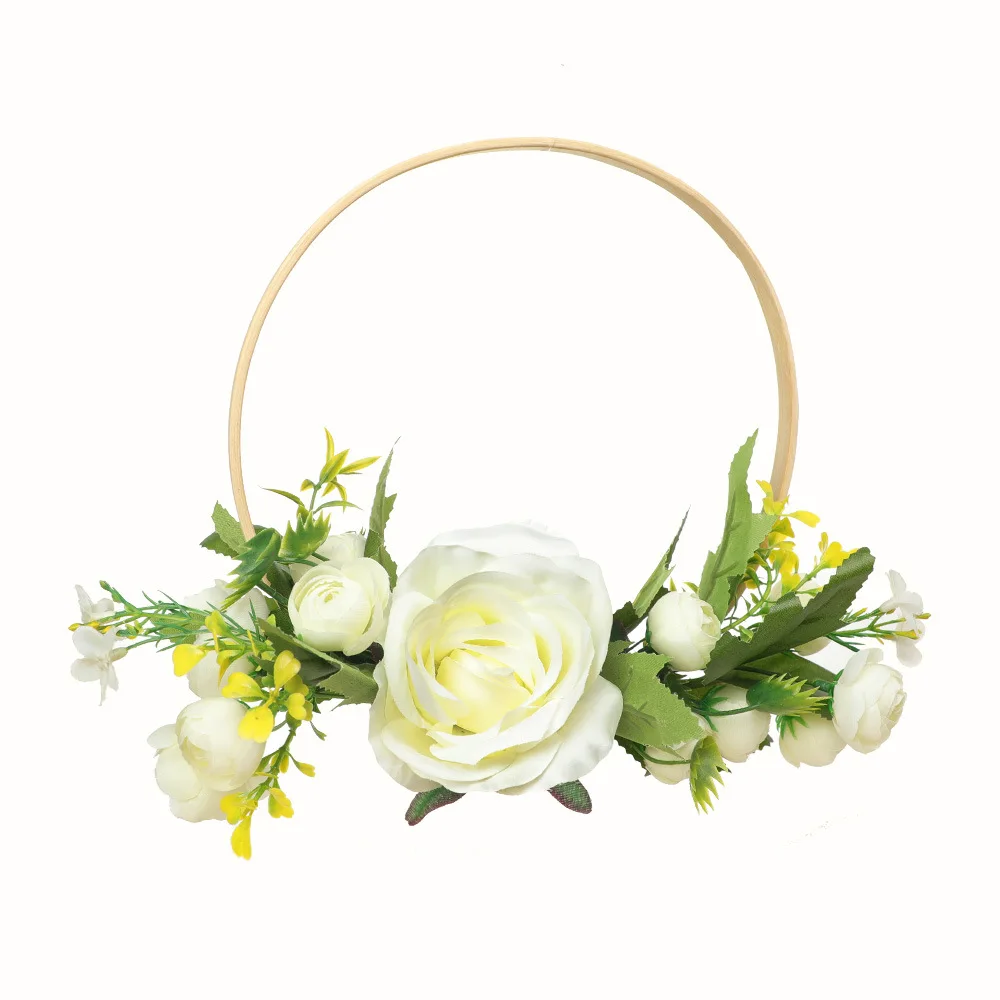 Свадебная коллекция Whtiney 8 цветов букет подружки невесты Ручной венок для и