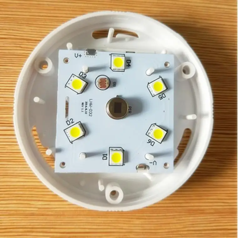 1 шт. 6 светодиодный ночник интеллектуальный датчик движения индукция тела 6 светодиодный настенный ночник для шкафа лестницы освещение туалета