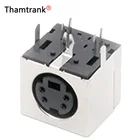 10 шт., мини-розетки с изогнутой иглой