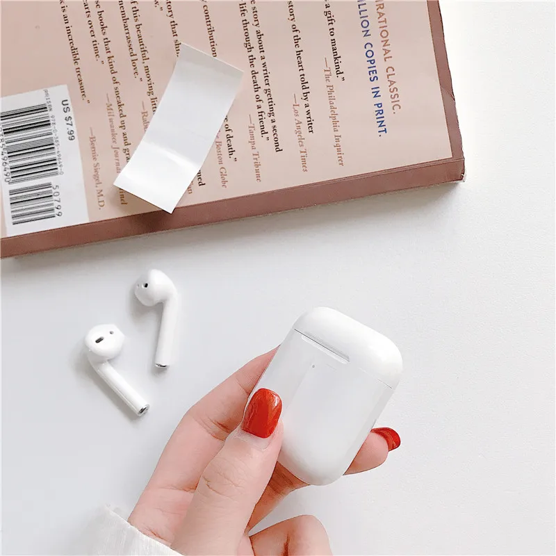 Цветной градиентный чехол для Apple Airpods, роскошный bluetooth-наушник, Жесткий Чехол Для Air pods, чехол для наушников, коробка, сумка с зарядкой