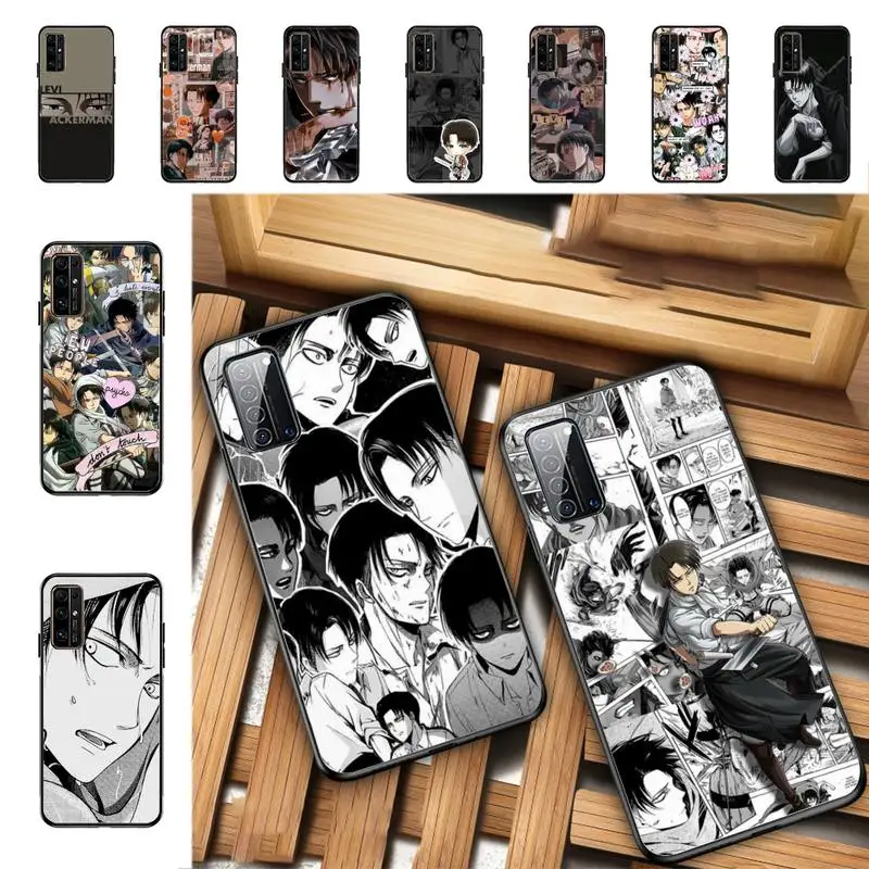 

RuiCaiCa Levi Ackerman Print Phone Case for Huawei Honor 8 9 10 5A 30 20 pro lite 8X 8C
