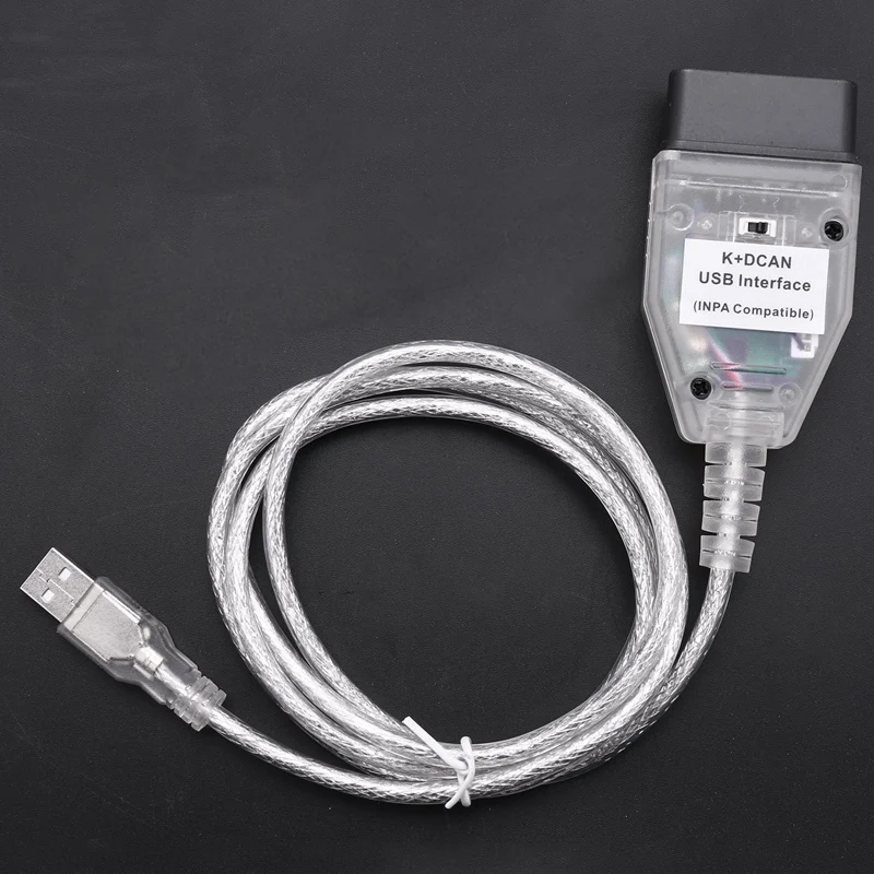 Inpa K+Can Ftdi Ft232Rl Chip With Switch For Bmw Scanner K Dcan Usb Cable Obd2 Diagnostic Interface |