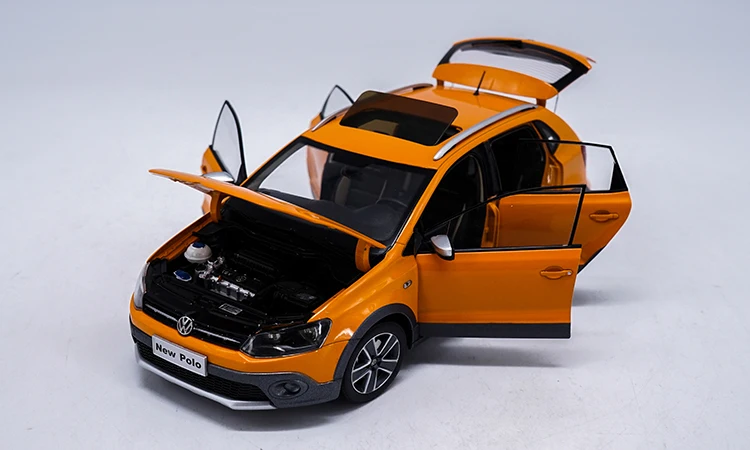 Высокая тщательная 1:18 VW 2012 2013 POLOGTI сплав модель автомобиля статические металлические модельные автомобили оригинальная коробка для подарков коллекция