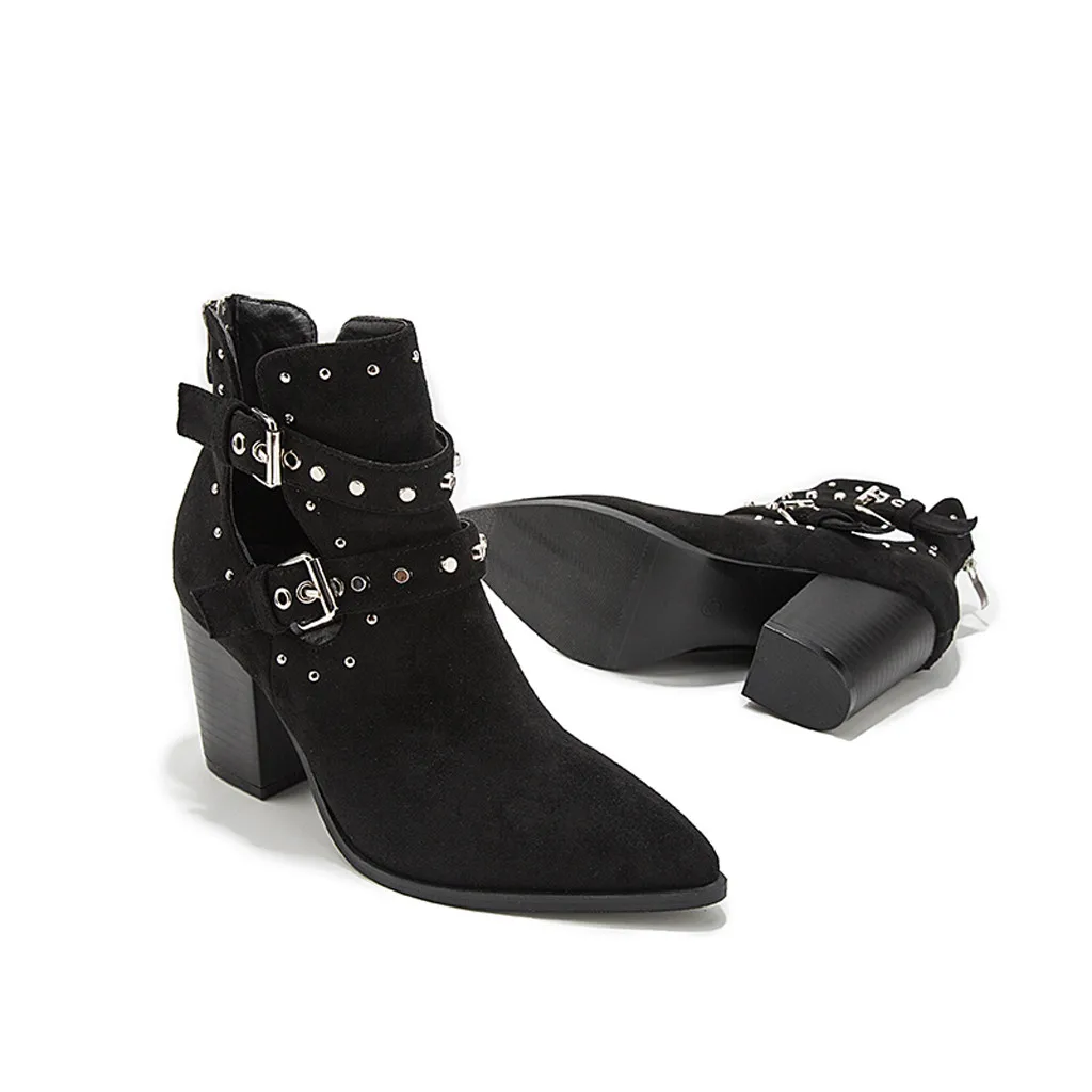 Модные женские ботинки повседневная кожаная обувь на низком каблуке весенняя