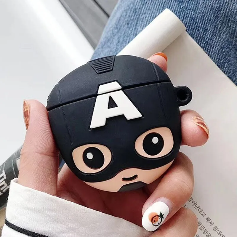 Чехол для AirPods с милым 3D рисунком авокадо, чехол для наушников Apple Airpods 2, силиконовый чехол для наушников Air pods, ремешок для наушников - Цвет: Style 23