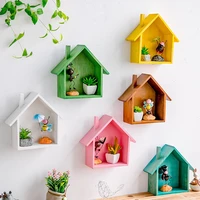 system rural colour cottage home furnishing a living room wall ornament hanging luggage carrier a partition wall decorate
