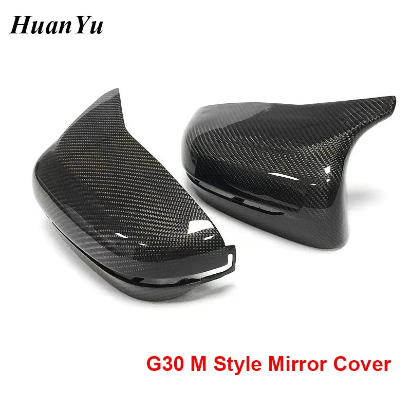 Крышка зеркала заднего вида G30 RHD и LHD из углеродного волокна для BMW 5 6 7 серии G11 G12 G31