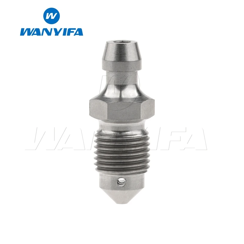 M10x1.25mm Wanyifa Винт С Титановым болтом M10x1.0 1,25 мм мотоциклетные суппорты трубки для модификации велосипеда - Цвет: M10x1.25mm