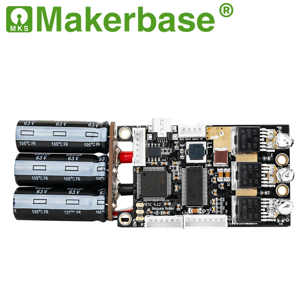 Электрический регулятор скорости Makerbase VESC 4 12 для скейтборда электроскутера SK8 DIY