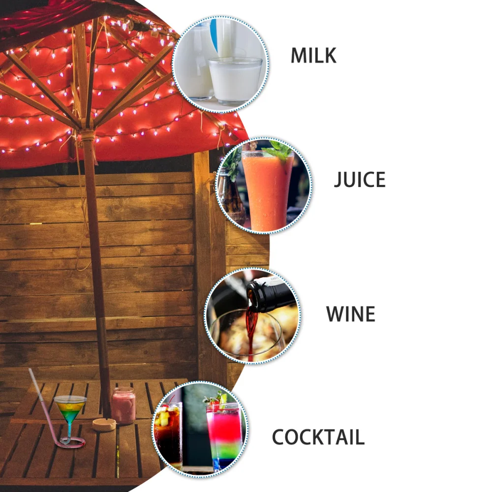 1 шт. чашка для вина креативная Модная Портативная соломенная стеклянная чашки