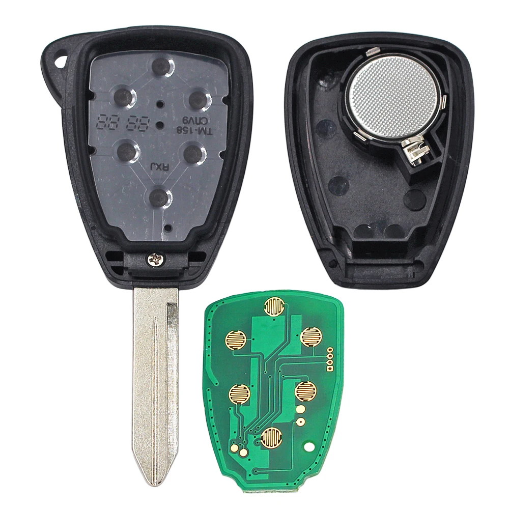 Новая замена 2 кнопки дистанционного смарт-ключа автомобиля 433 МГц ID46 чип FCC: M3N для