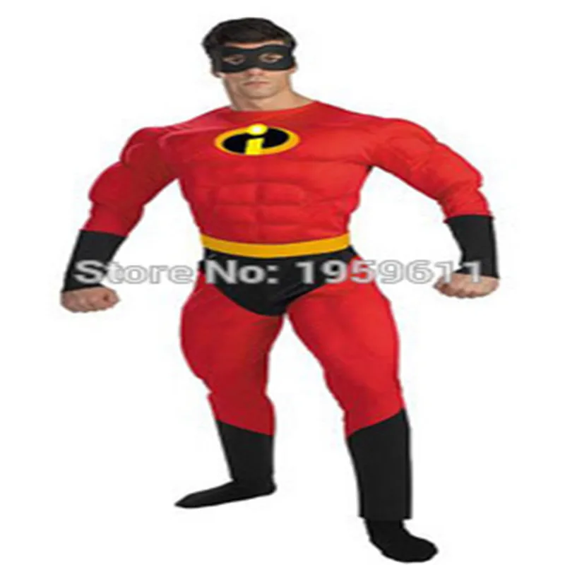 Косплей Мстители Суперсемейка Костюм для вечеринки взрослые Комбинезоны