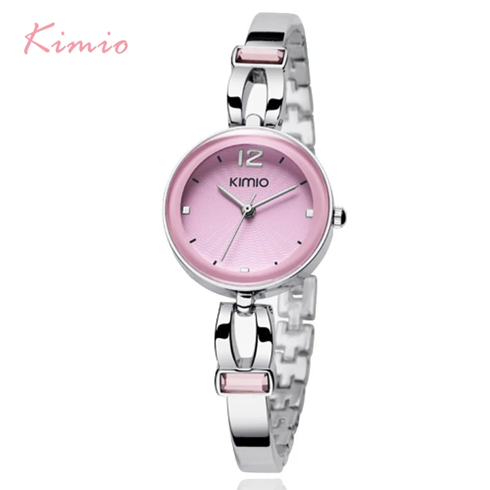

Kimio Top Brand Luxury Women Quartz Watch Ladies Stainless Steel Analog Bracelet Watches Female Montre Femme Relogio Feminino