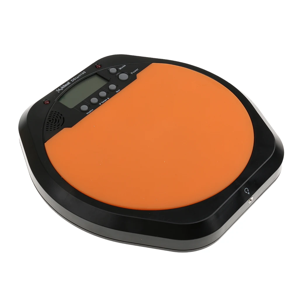 Цифровой ЖК дисплей тренировочный барабан блок Metronome Orange|Детали и аксессуары| |