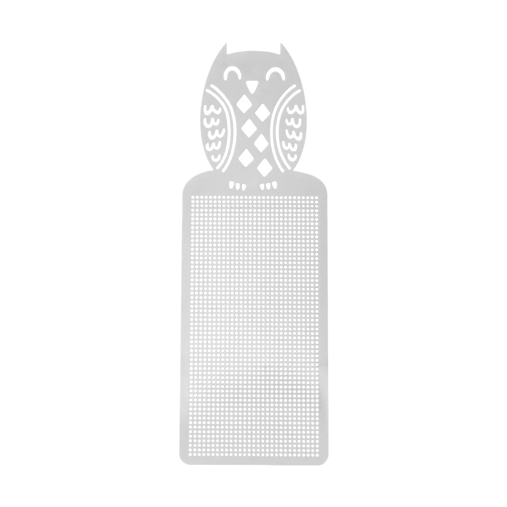 Owl Silver 1 шт. бабочка Сова DIY ремесло Стич крестиком металлическая Закладка серебро Золотой Рукоделие Вышивка ремесла счетный крест-строчка - Цвет: Owl Silver