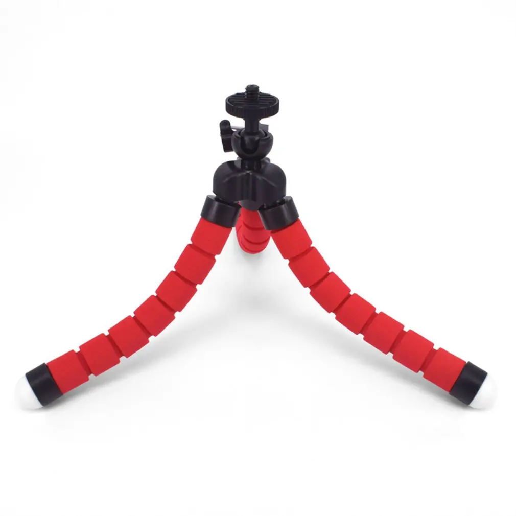 

Portable Tripod Phone Holder Mini Flexible Sponge Octopus Tripod Suitable For Mobile Phone iPhone Samsung Digital Cameras