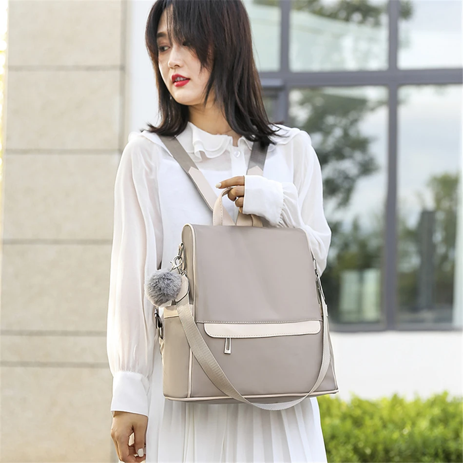 Новый женский рюкзак-Оксфорд с защитой от кражи модный Многофункциональный