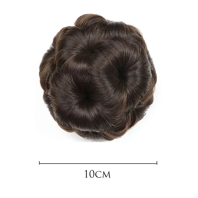 MUMUPI Для женщин цветок Форма шиньон парик заколки для волос резинка в форме