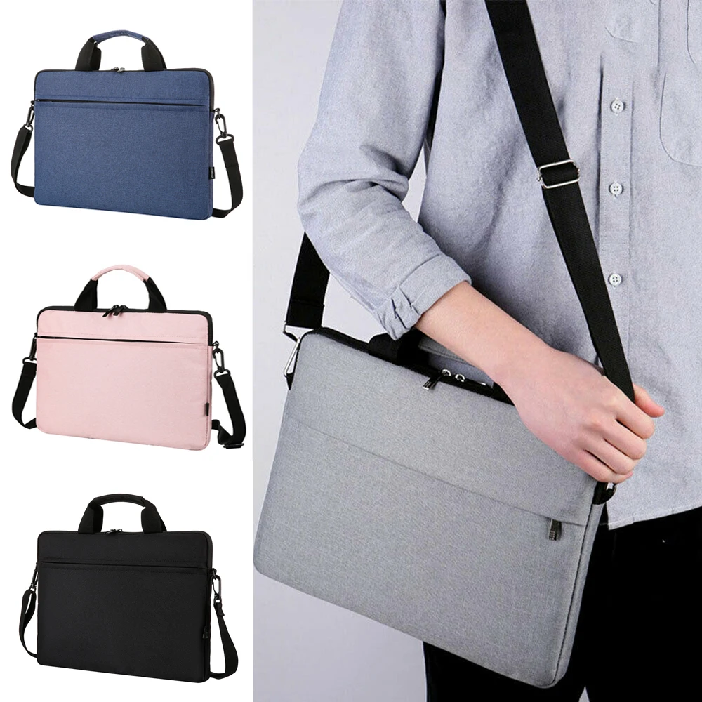 13 3 14 15 6 inch notebook cover pouch shoulder bag laptop handbag sleeve case for lenovo for hp for dell for asus for samsung free global shipping