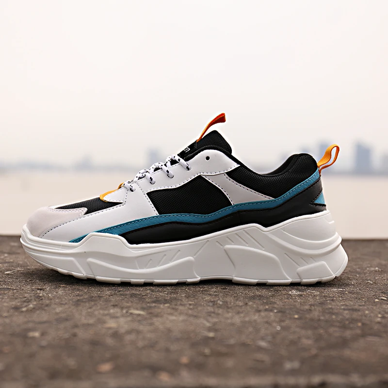 Кроссовки мужские сетчатые дышащие Повседневная модная брендовая обувь